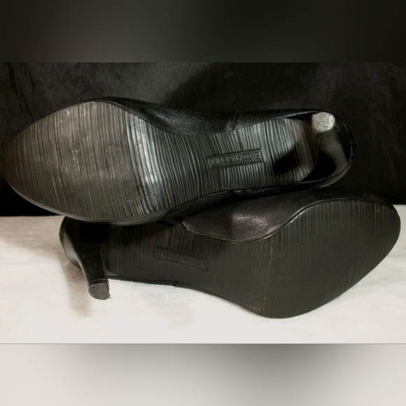 Enzo Angiolini Gibbons Womens Boots Size 6.5 Blk Solid Knee High Chlsea Leather - Picture 7 of 9